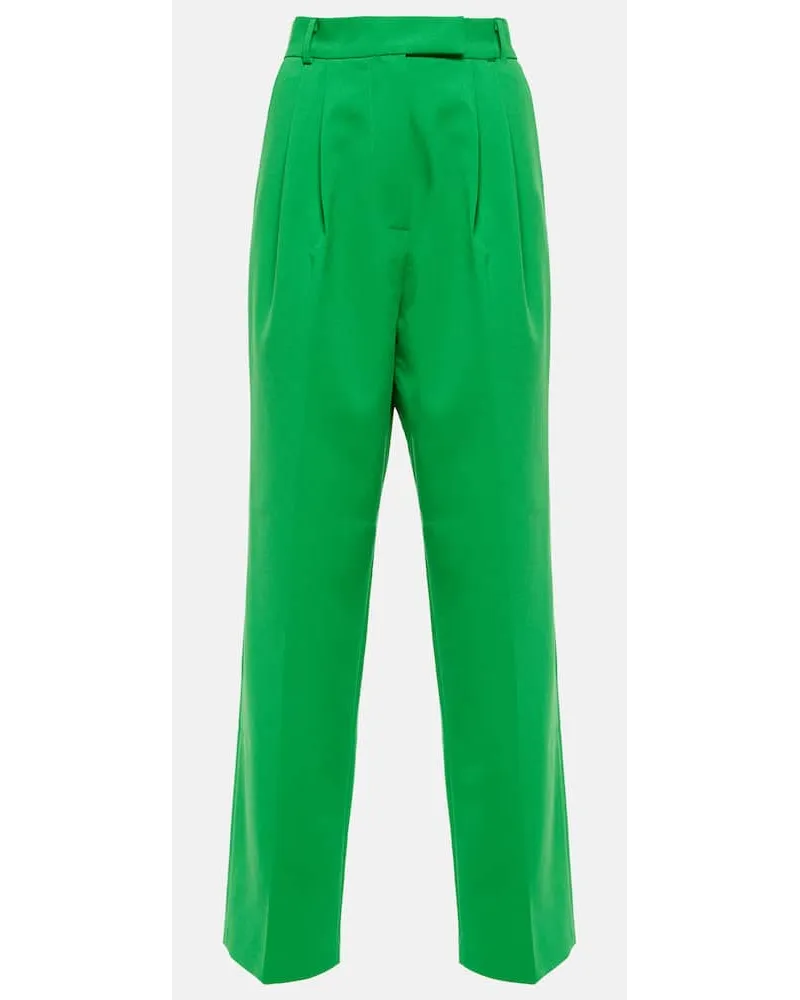 FRANKIE Shop Pantaloni Bea a vita alta Verde