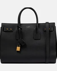 Saint Laurent Borsa Sac De Jour Medium in pelle Nero