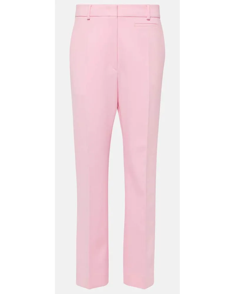 SPORTMAX Pantaloni Romagna in misto lana Rosa
