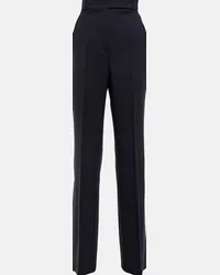 Max Mara Pantaloni Denaro in lana vergine Nero