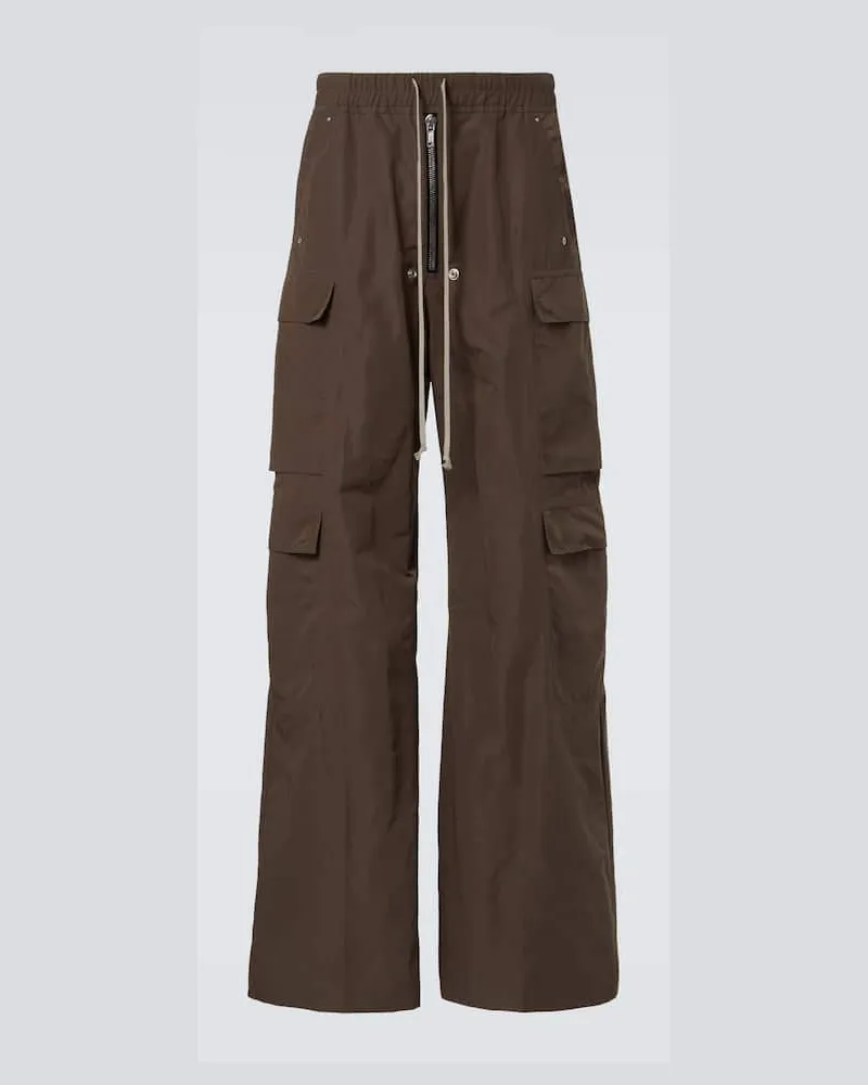 Rick Owens Pantaloni cargo Bela Bianco