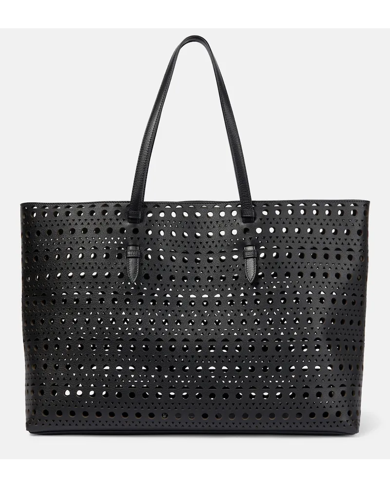 Alaïa AlaÃ¯a Borsa Le Mina 44 Vienne in pelle Nero