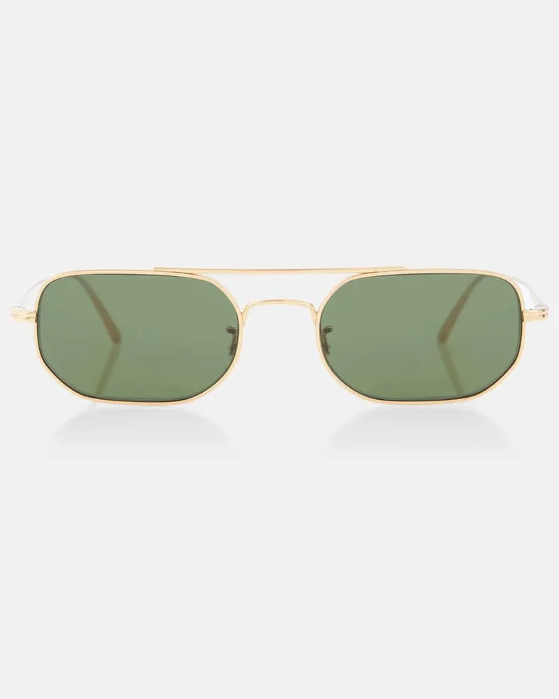 KHAITE x Oliver Peoples - Occhiali aviator 1989C Verde