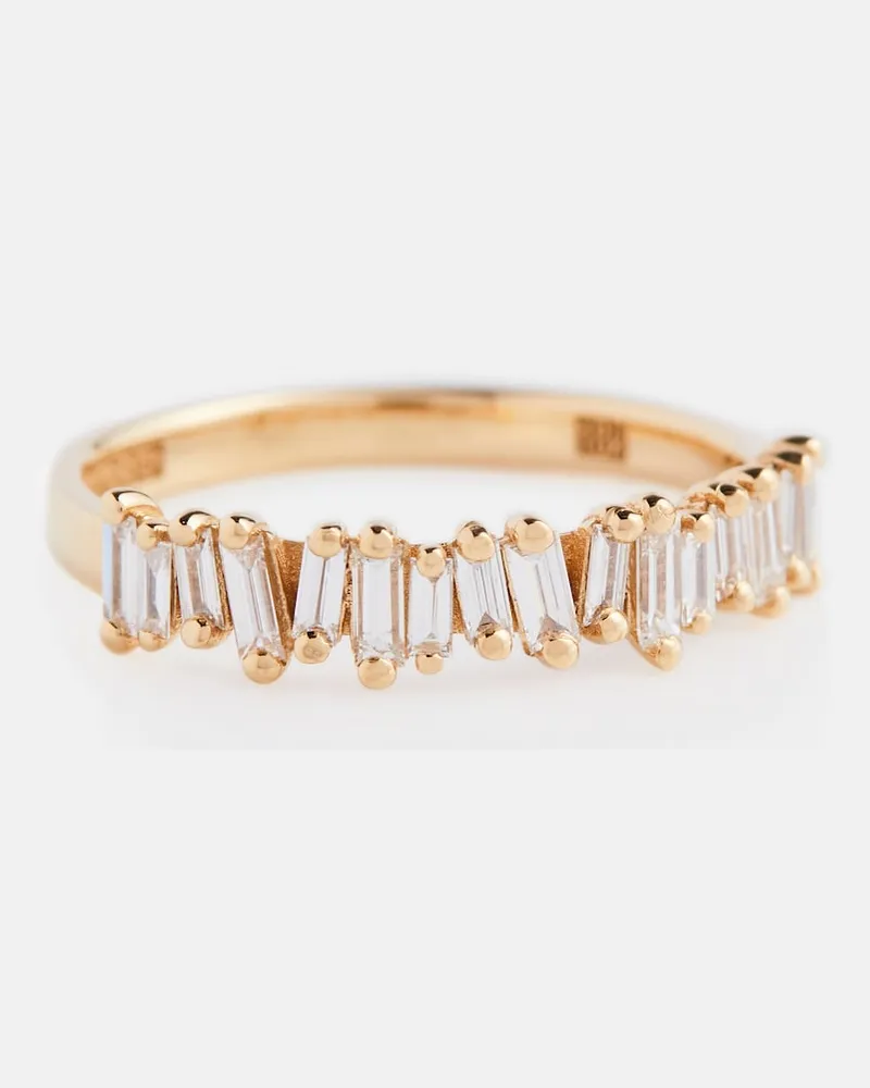 Suzanne Kalan Anello Fireworks in oro 18kt con diamanti Oro