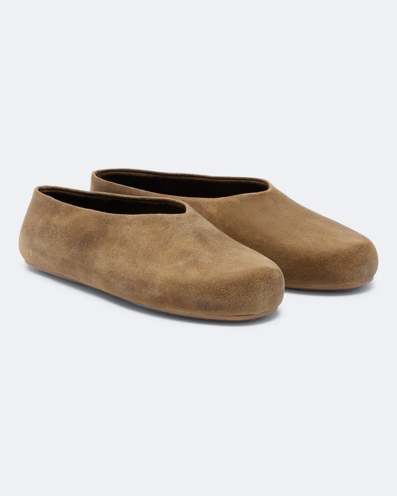 Golden Goose Slip-on Tierra in suede Verde