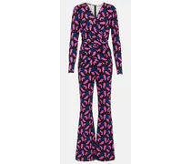 Jumpsuit Ursula in jersey con stampa