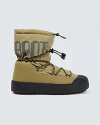 Moon Boot Stivali doposcì con logo Verde