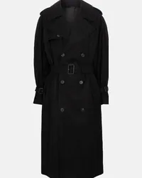 WARDROBE.NYC Release 04 - Trench in cotone Nero