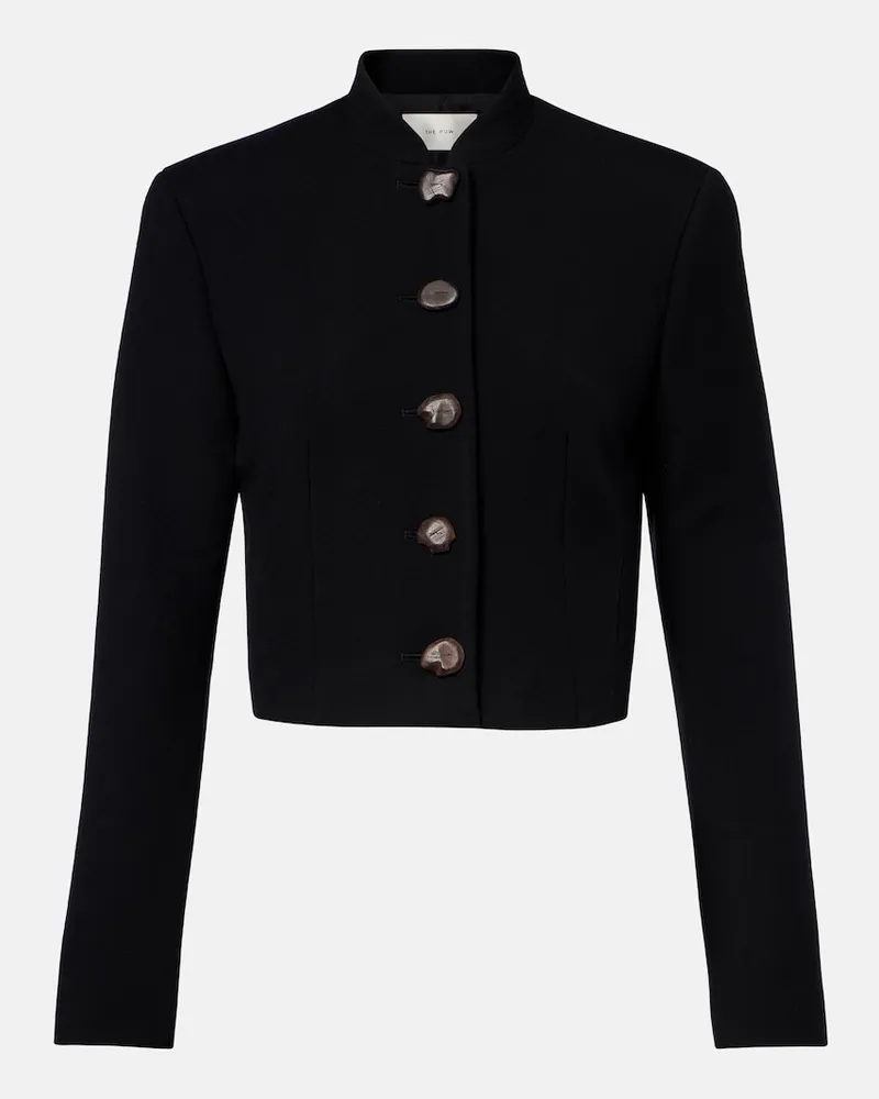 The Row Giacca Bellamy in lana vergine Nero