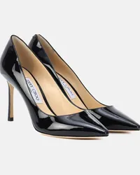 Jimmy Choo Pumps Romy 85 in vernice Nero