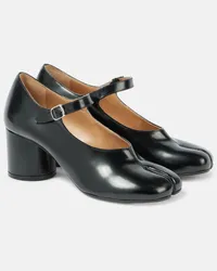 Maison Margiela Pumps Mary Jane Tabi in pelle Nero