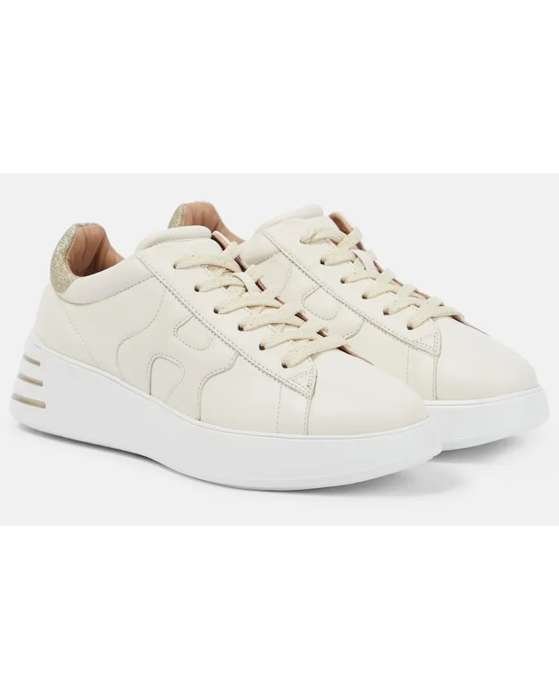 Hogan Sneakers Rebel in pelle Bianco