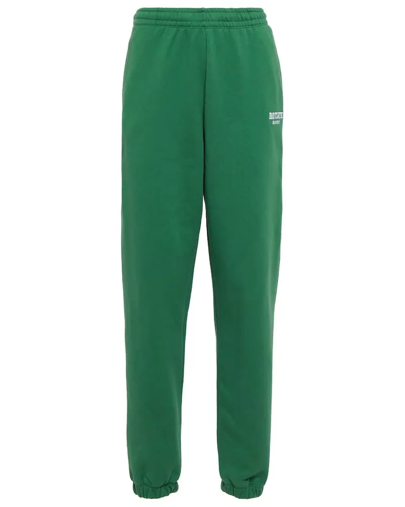 ROTATE Birger Christensen Pantaloni sportivi Mimi in cotone Verde