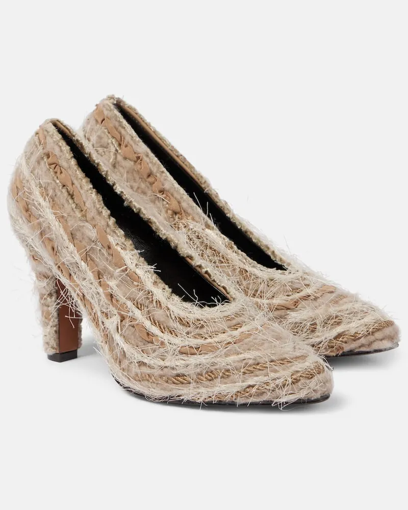 The Row Pumps Prudence in tweed Beige
