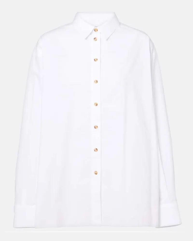 ASCENO Camicia Maya in cotone Bianco