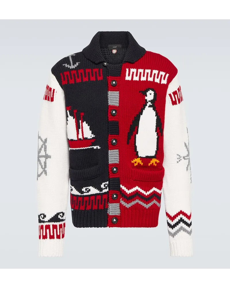 Alanui Giacca Nautical in lana vergine Multicolore