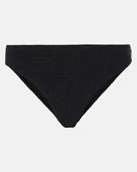 Totême Slip bikini a punto smock Nero