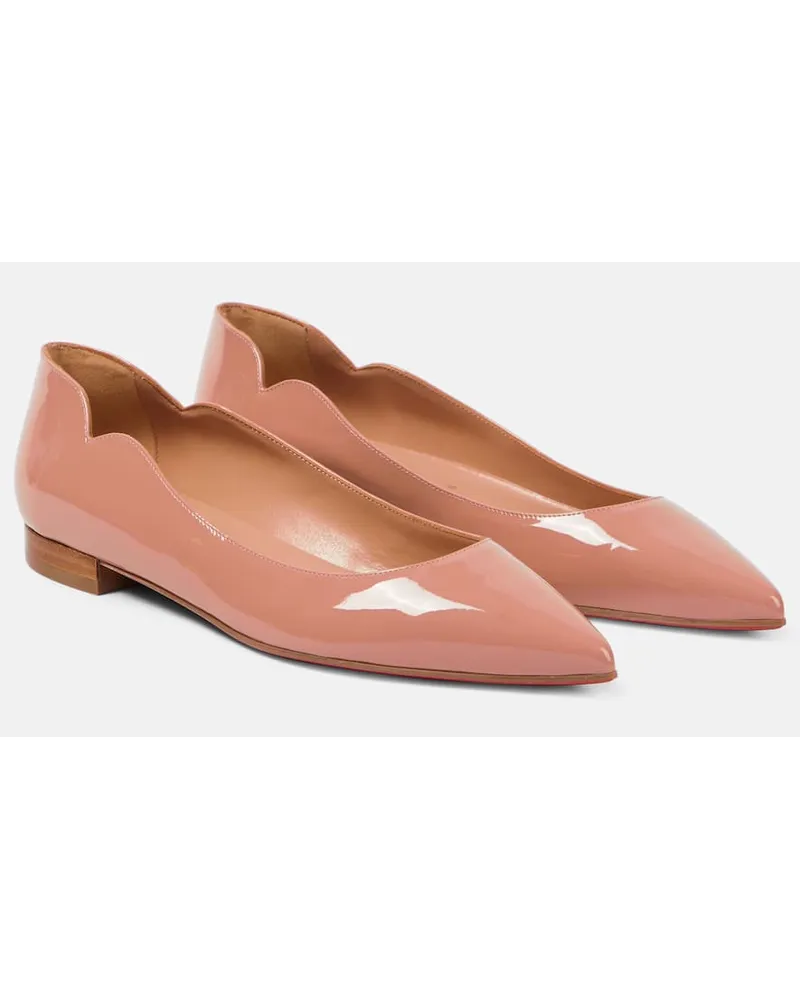 Christian Louboutin Ballerine Hot Chickita in vernice Beige