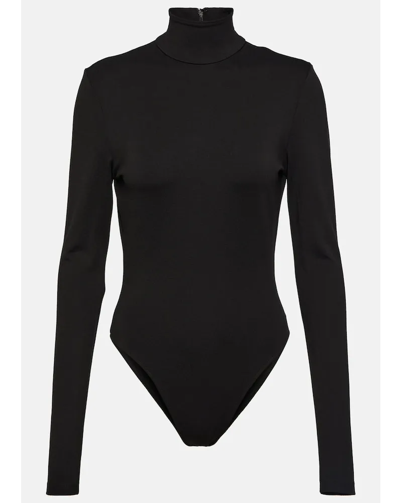 David Koma Body in jersey Nero