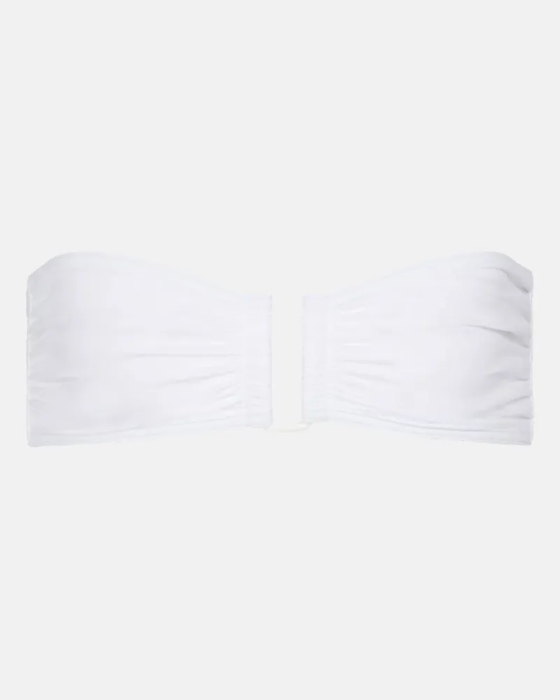 Eres Top bikini a fascia Show Bianco