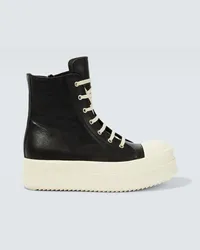 Rick Owens Sneakers Mega Bumper in pelle Nero