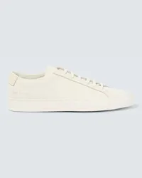 Common Projects Sneakers Achilles in canvas e pelle Bianco