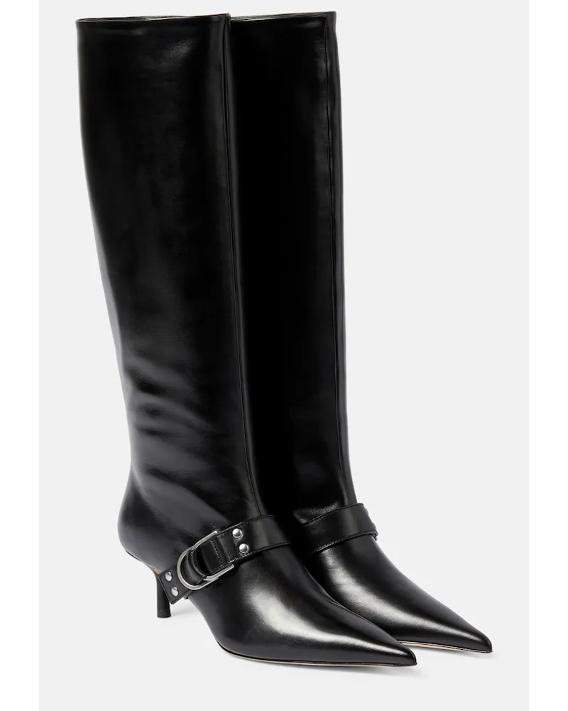 Blumarine Stivali Jeanne in pelle Nero