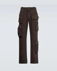 Dolce & Gabbana Pantaloni cargo regular Marrone