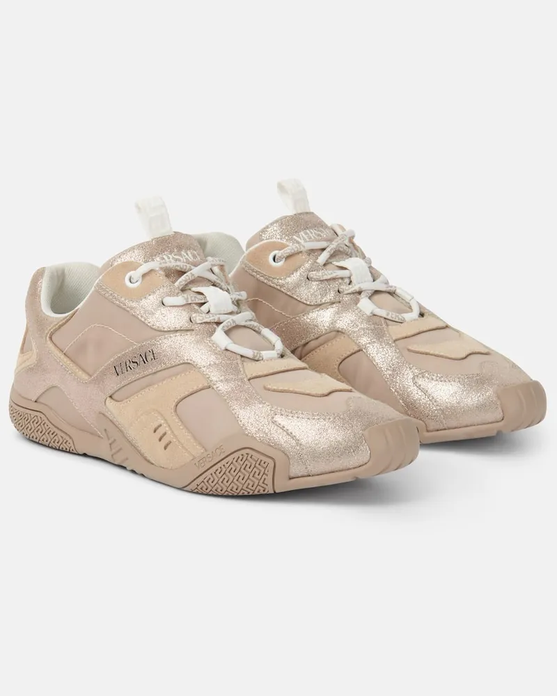 Versace Sneakers Galaxia in pelle Rosa