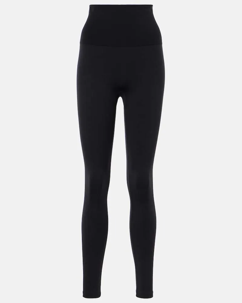 Wolford Leggings The Wow in jersey a vita alta Nero