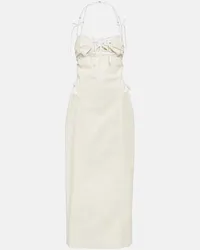 Jacquemus Abito midi La Robe Ruban Beige