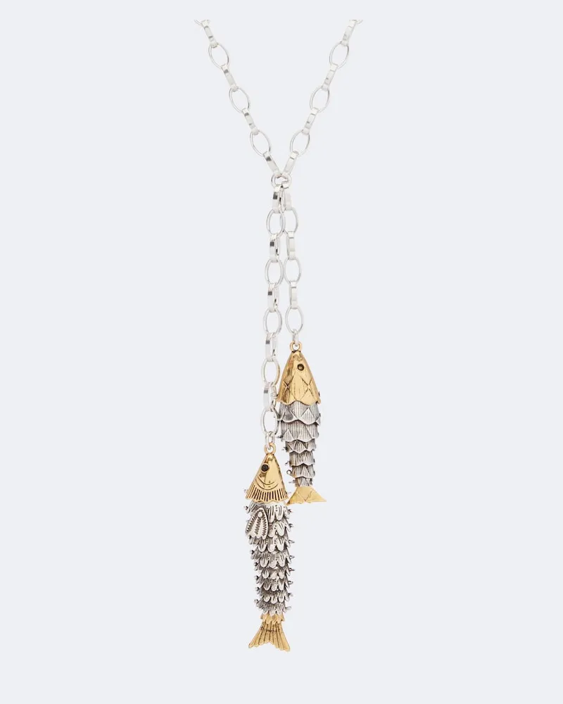 Isabel Marant Collana River Argento