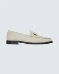 Saint Laurent Mocassini Le Loafer in pelle Bianco