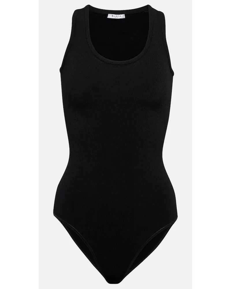 Alaïa AlaÃ¯a Body in maglia Nero
