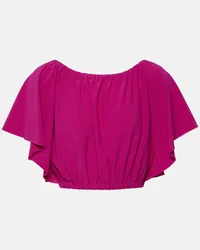 Eres Top cropped Solal in jersey Rosa