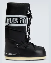 Moon Boot Stivali doposci Icon in nylon Nero