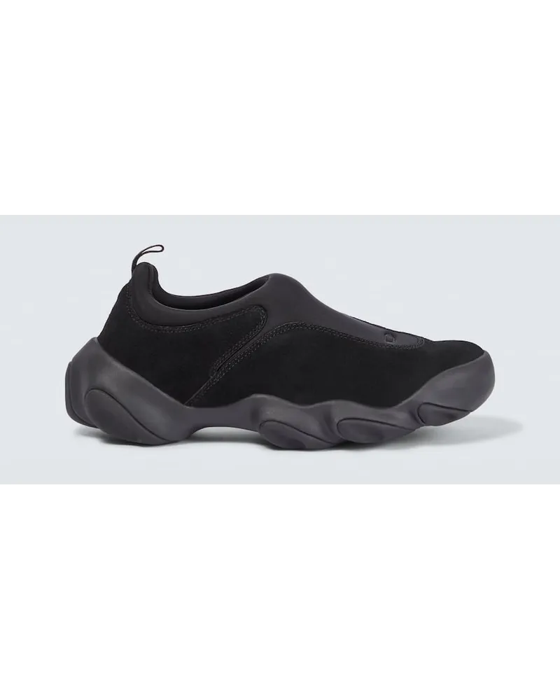 Junya Watanabe x Oakley Flesh - Sneakers in suede Nero