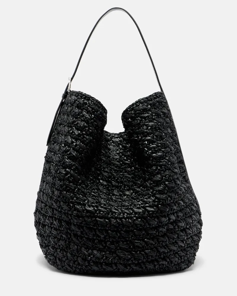 Totême Secchiello con pelle Nero