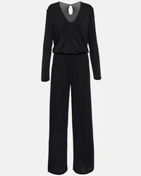 Wolford Jumpsuit in crêpe di jersey Nero