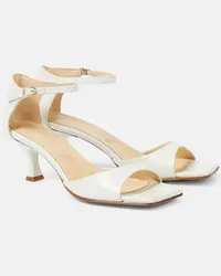 SOULIERS MARTINEZ Sandali Kika in vernice Bianco