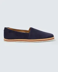 TOD'S Espadrillas in suede Blu