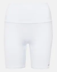 alo Shorts a vita alta Bianco