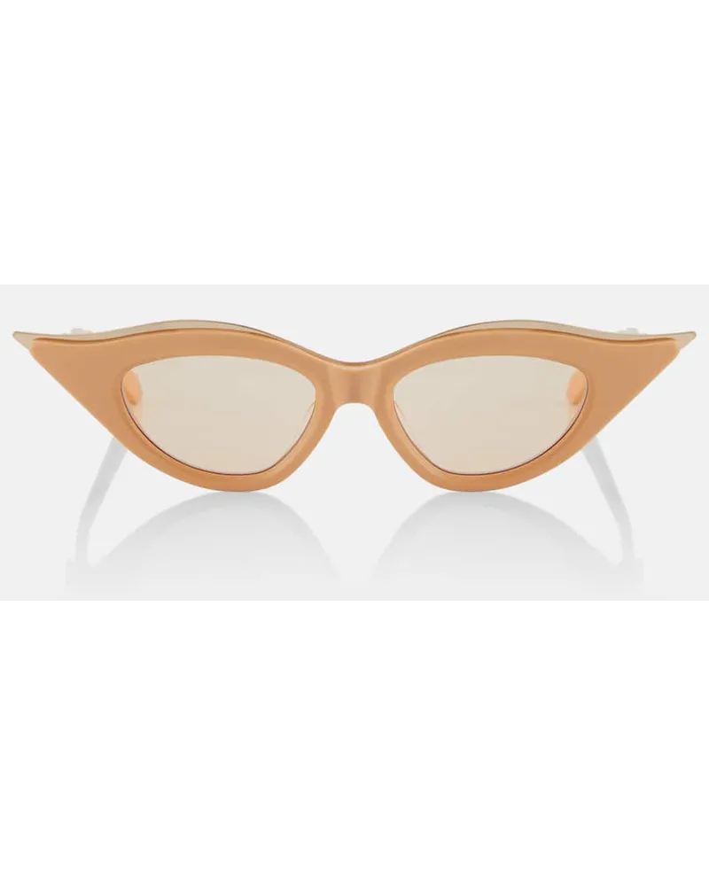 Valentino Garavani Occhiali da sole cat-eye V-Goldcut II Oro