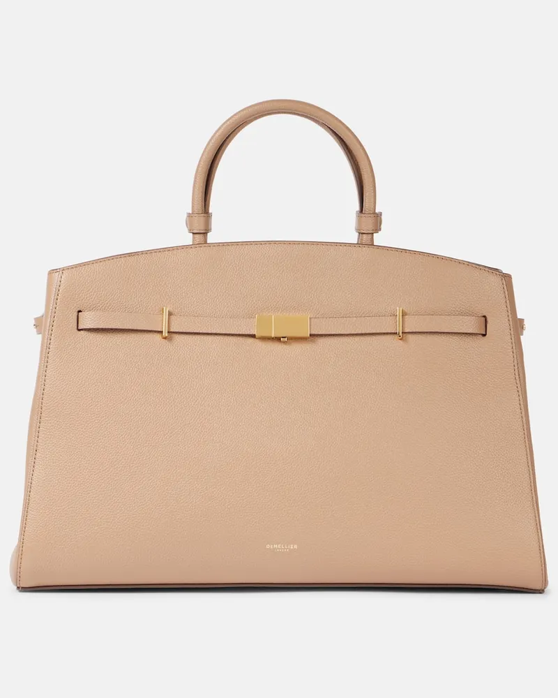 DeMELLIER Borsa Hudson in pelle Beige