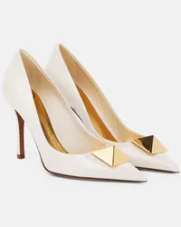 Valentino Garavani Pumps One Stud in vernice Bianco