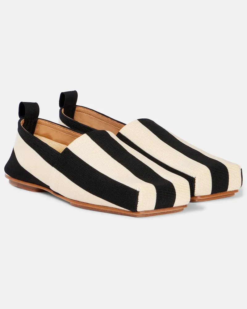 Jacquemus Slip-on CarrÃ© a righe Multicolore