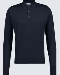 John Smedley Polo in lana Nero