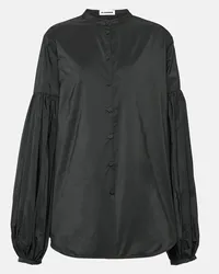 Jil Sander Blusa oversize Nero