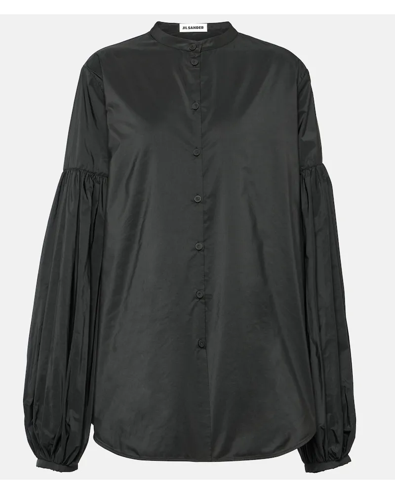 Jil Sander Blusa oversize Nero