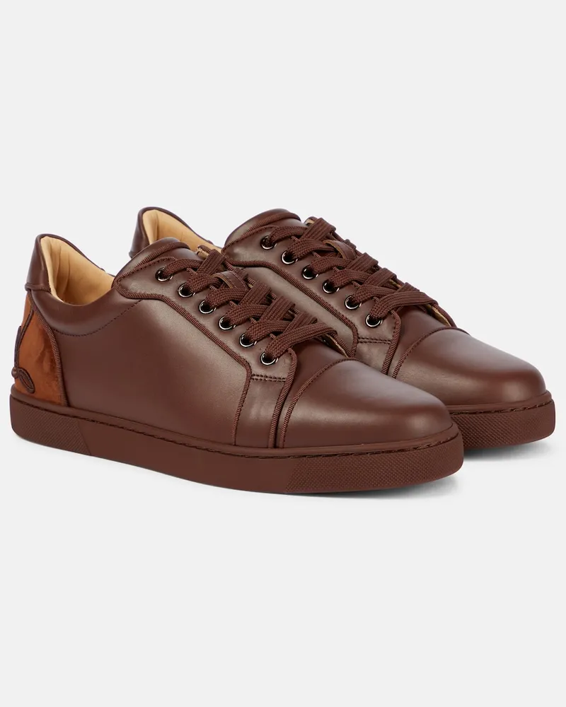 Christian Louboutin Sneakers Fun Vieira in pelle Marrone